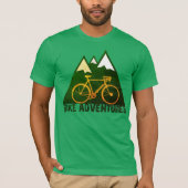 fietsenavonturen t-shirt (Voorkant)