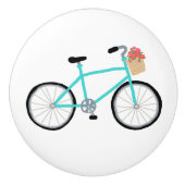 Fietsenbak en keukenkast keramische knop (Voorkant)