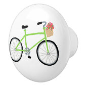 Fietsenbak en keukenkast keramische knop (Rechts)