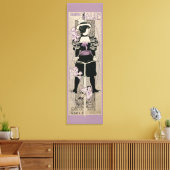 Fietsenband CC0226 Art Nieuw Canvas Afdruk (Insitu (Woonkamer))