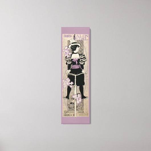 Fietsenband CC0226 Art Nieuw Canvas Afdruk (Voorkant)