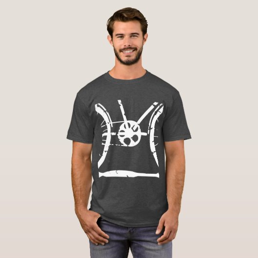 Fietsenblad T-shirt (Voorkant volledig)