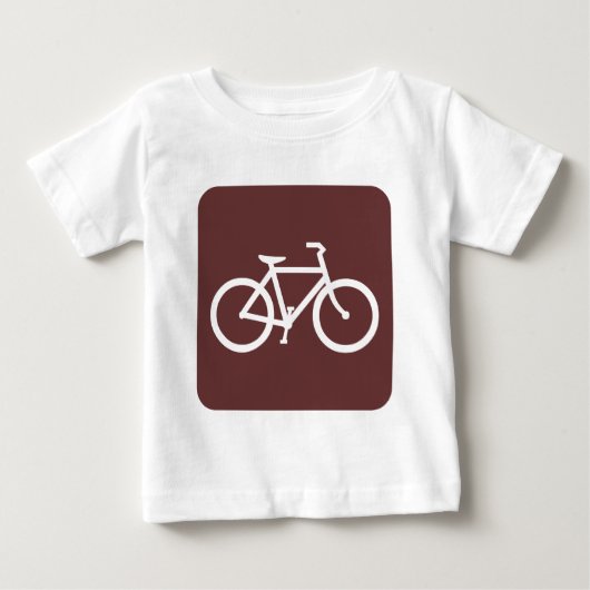 Fietsenbord - Donkerbruin (Voorkant)