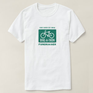 Fietsenbord, liefdadigheidsbike-a-Thon-evenement T-shirt