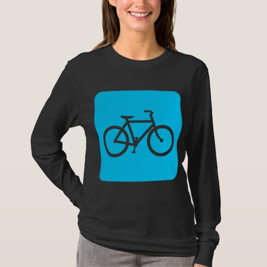 Fietsenbord - Sky Blue T-shirt (Voorkant)