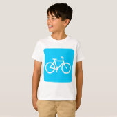 Fietsenbord - Sky Blue T-shirt (Voorkant volledig)
