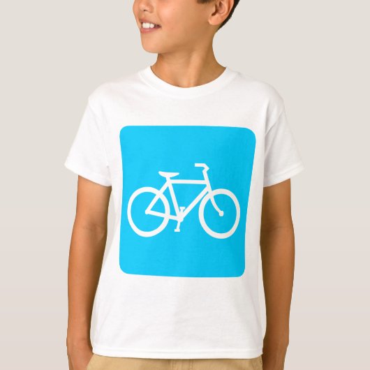 Fietsenbord - Sky Blue T-shirt (Voorkant)