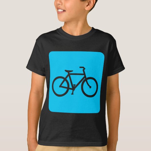 Fietsenbord - Sky Blue T-shirt (Voorkant)