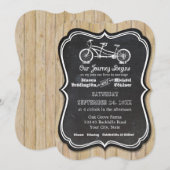 Fietsenbord Stijl Rustisch land Typografie Kaart (Voorkant / Achterkant)