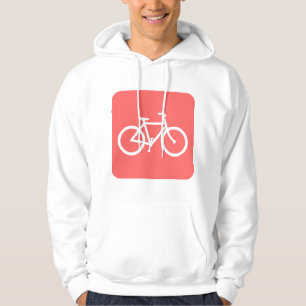 Fietsenbord - Tropisch roze Hoodie