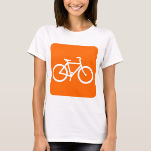 Fietsenbord - wit t-shirt