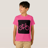 Fietsenbord - zwart t-shirt (Voorkant volledig)