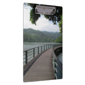 Fietsenbrug over water klembord (Rechts)