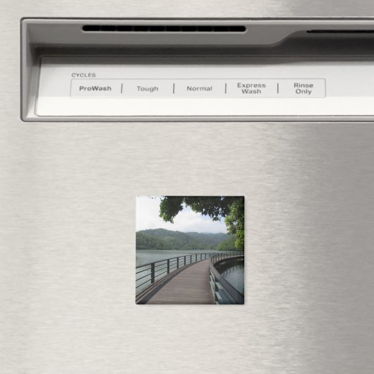 Fietsenbrug over water magneet (Insitu (Vaatwasser))