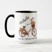  fietsencitaat mok (Links)