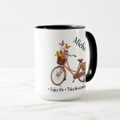  fietsencitaat mok (Voorkant rechts)