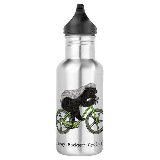 Fietsende honingdas  waterfles  (Rechts)