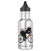 Fietsende honingdas  waterfles  (Links)