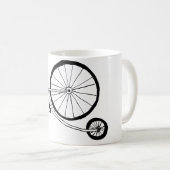 Fietsende Kikker Koffiemok (Voorkant rechts)