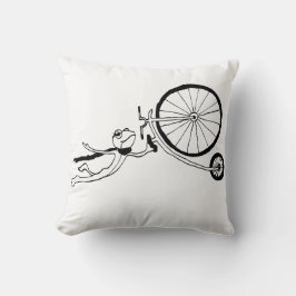 Fietsende Kikker Kussen
