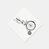 Fietsende Kikker Servet (Hoek)