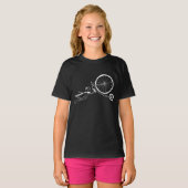 Fietsende Kikker T-shirt (Voorkant volledig)