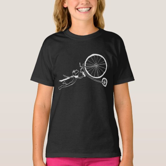 Fietsende Kikker T-shirt (Voorkant)