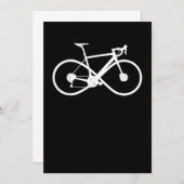 Fietsenfiets Infinity Road Bike Racing Cyclist Bedankkaart (Voorkant / Achterkant)