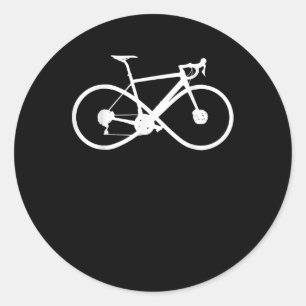 Fietsenfiets Infinity Road Bike Racing Cyclist Ronde Sticker