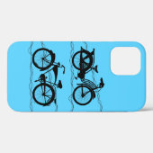 Fietsenfiets zwart 1 Case-Mate iPhone case (Achterkant (horizontaal))