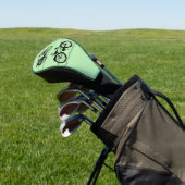 Fietsenfiets zwart 1 golfheadcover (Insitu)