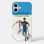 fietsenkampioenschap, blauw wit Case-Mate iPhone case (Achterkant)