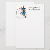  fietsenkampioenschap briefpapier (Voorkant / Achterkant)