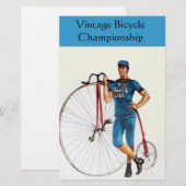  fietsenkampioenschap briefpapier (Voorkant / Achterkant)