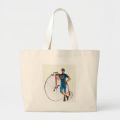 fietsenkampioenschap grote tote bag (Voorkant)