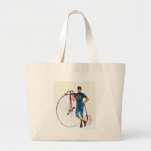 fietsenkampioenschap grote tote bag (Voorkant)