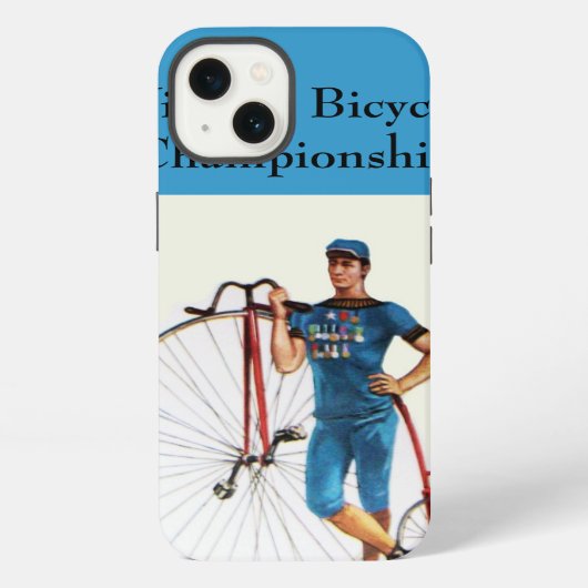 fietsenkampioenschap iPhone hoesje (Achterkant)