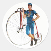  fietsenkampioenschap ronde sticker (Voorkant)