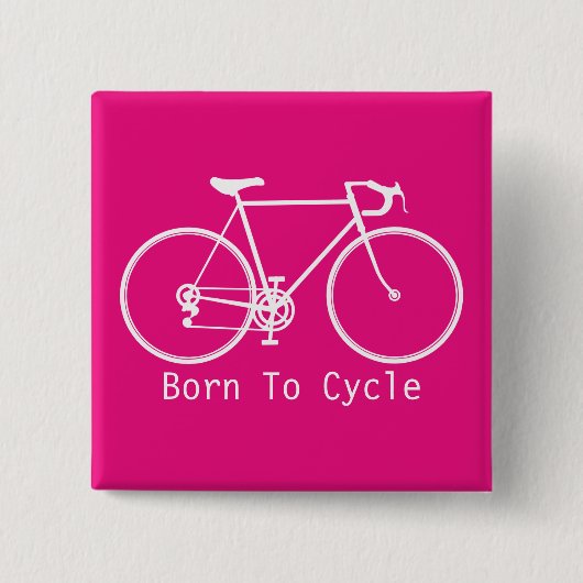 Fietsenknop Vierkante Button 5,1 Cm (Voorkant)