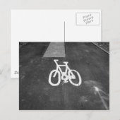 Fietsenlaan - III Briefkaart (Voorkant / Achterkant)