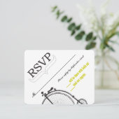 fietsenliefde RSVP Kaartje (Staand voorkant)
