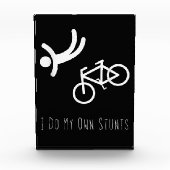 fietsenliefhebber - ik doe mijn eigen stunts bmx - fotoblokken (Voorkant)