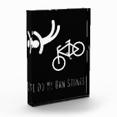 fietsenliefhebber - ik doe mijn eigen stunts bmx - fotoblokken (Links)