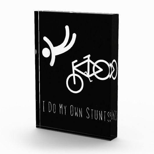 fietsenliefhebber - ik doe mijn eigen stunts bmx - fotoblokken (Rechts)