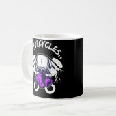 fietsenliefhebber koffiemok (Voorkant links)
