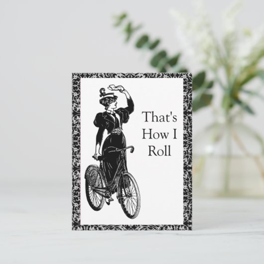 fietsenlijst briefkaart (Staand voorkant)