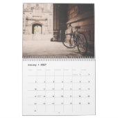  fietsenlijst met twee pagina's kalender (Jan 2027)