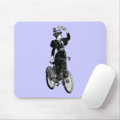 fietsenlijst muismat (Met muis)