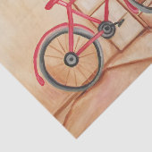 Fietsenolie, 10 lb papier, wit tissuepapier (Detail)