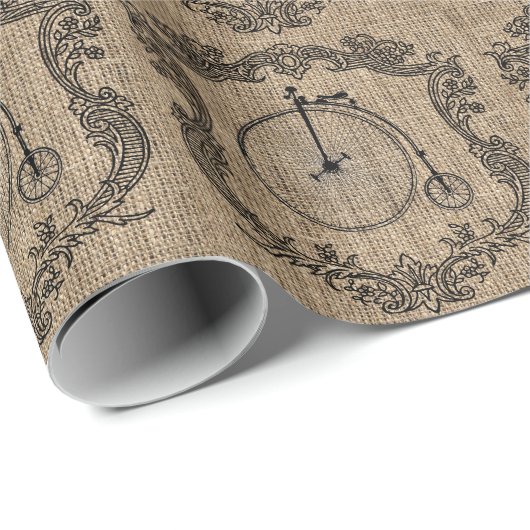  fietsenoverlapping cadeaupapier (Rol Hoek)